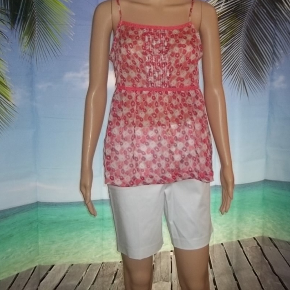 Ralph Lauren Womens'White Dress Shorts-2Petite,New - Picture 3 of 8